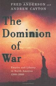 The dominion of war cover