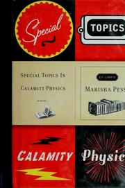 Special Topics in Calamity Physics cover
