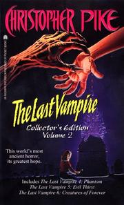 The Last Vampire (Phantom / Evil Thirst / Creatures of Forever) cover