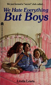 We Hate Everything But Boys cover