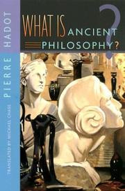 What Is Ancient Philosophy? cover