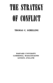 The strategy of conflict cover