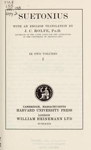 Suetonius cover