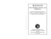 Hesiod, the Homeric hymns, and Homerica cover