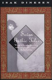 Seven Gothic tales cover