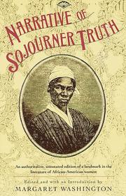 Narrative of Sojourner Truth cover