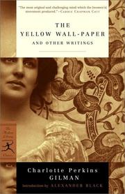 The Yellow Wallpaper and Other Writings cover