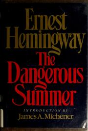 The dangerous summer cover
