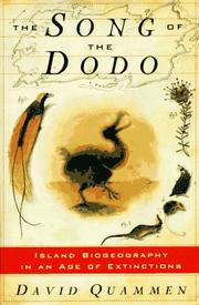 The Song of the Dodo cover