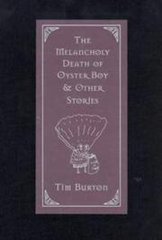 Melancholy Death of Oyster Boy and Other Stories cover