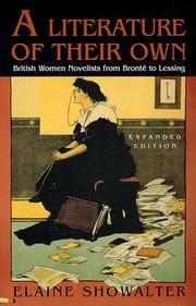 A literature of their own cover