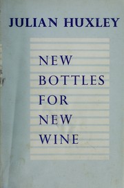 New Bottles for New Wine cover