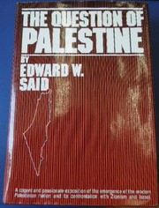The Question of Palestine cover