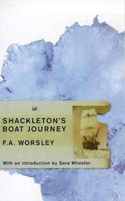 Shackleton's Boat Journey cover