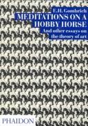 Meditations on a hobby horse, and other essays on the theory of art cover
