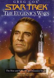 Star Trek - The Eugenics Wars - The Rise and Fall of Khan Noonien Singh cover