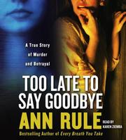 Too Late to Say Goodbye cover