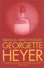 Behold, Here's Poison cover