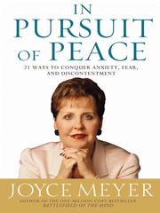 In Pursuit of Peace cover