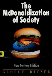 The McDonaldization of Society cover