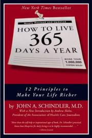 How to live 365 days a year cover