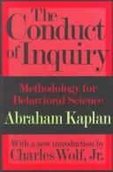 The conduct of inquiry cover