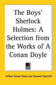 The boys' Sherlock Holmes cover