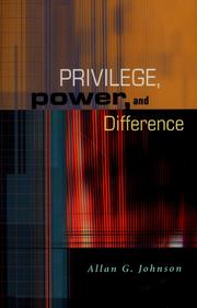 Privilege, Power, and Difference cover
