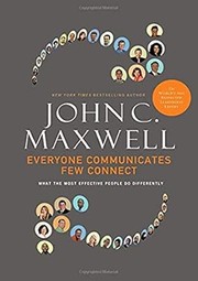 Everyone communicates, few connect cover