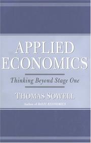 Applied Economics cover
