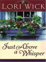 Just above a whisper cover