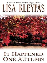 It Happened One Autumn cover