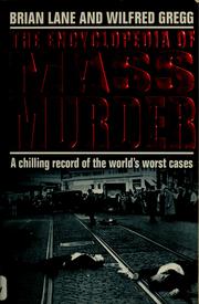 The encyclopedia of mass murder cover