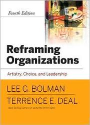Reframing Organizations cover