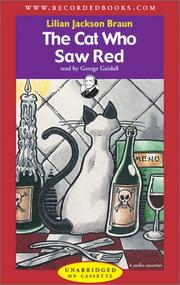 The Cat Who Saw Red cover