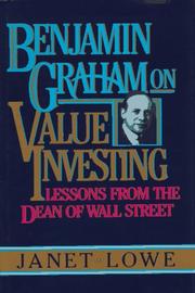 Benjamin Graham on value investing cover