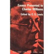 Essays Presented to Charles Williams cover