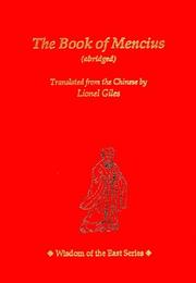 Meng-tzu cover
