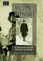We Are Witnesses cover
