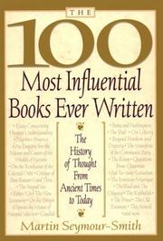The 100 most influential books ever written cover