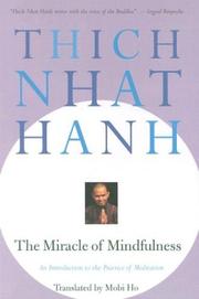 The Miracle of Mindfulness cover