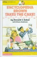 Encyclopedia Brown takes the cake! cover