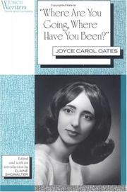 Where are you going, where have you been? cover