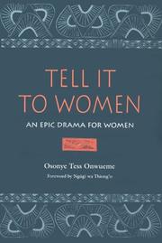 Tell it to women cover