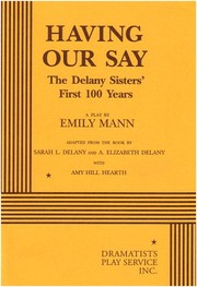 Having our say cover