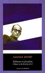 Eichmann in Jerusalem cover