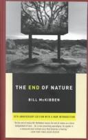The end of nature cover