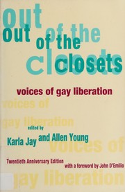 Out of the Closets cover