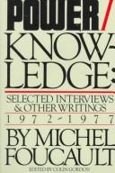 Power/knowledge cover