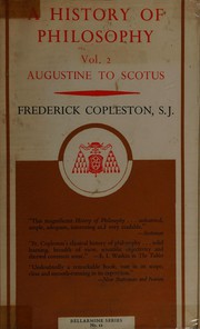 A history of philosophy cover